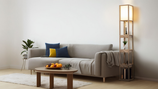 Design Inspirations: Incorporating Modern LED Shelf Floor Lamps into Your Home Decor
